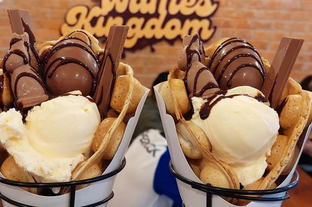 Bubble waffles
